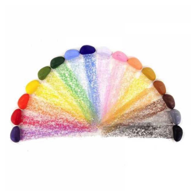 Crayon rocks - 16 crayons de cire - Les Crodiles à Aix les Milles
