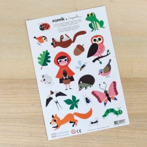 stickers animaux foret