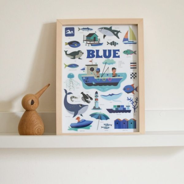 poster blue
