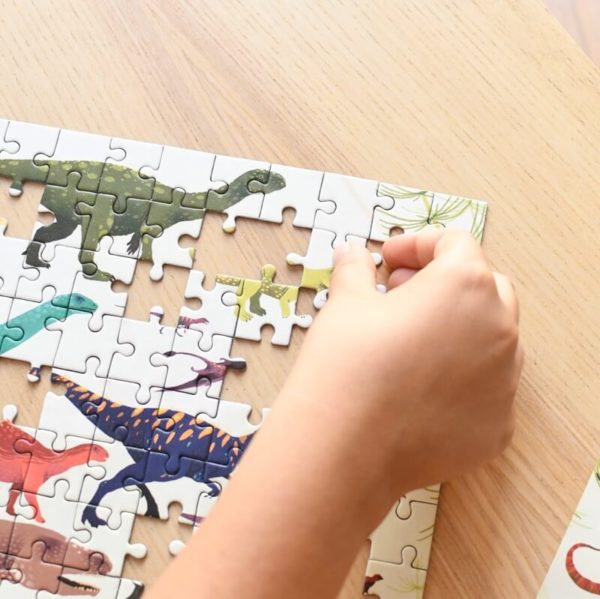puzzle dinosaures