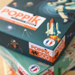 Puzzle 500 pièces Animaux du monde - 7 ans et plus - Poppik